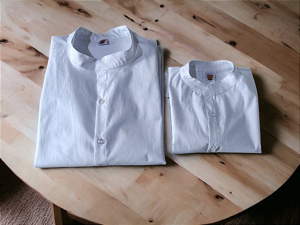 Camisa Masculina em tricoline– Tal Pai, Tal Filho – Feita Sob Encomenda!
