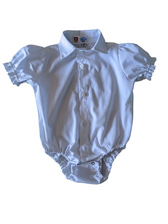 👶✨ Body para Bebê com Manga Bufante - Conforto e Estilo! ✨👶