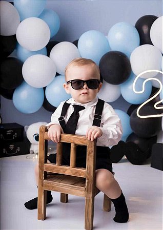 Roupa Poderoso Chefinho /Manga longa