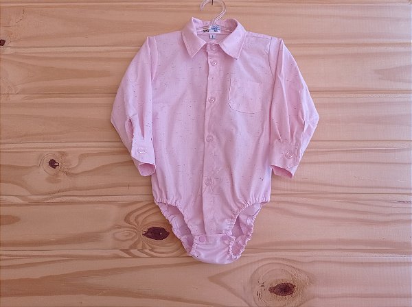 ✨ Body Camisa Bebê - viscolinho ✨
