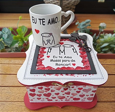 Caneca Flork Meme Bentô Divertida