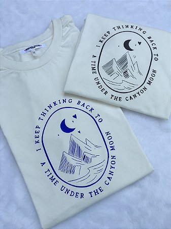 T-shirt Canyon Moon
