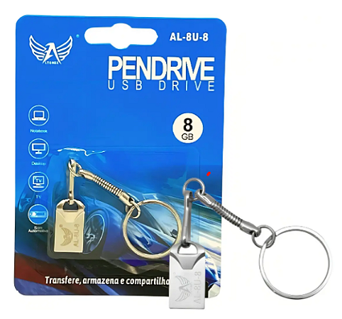Pendrive Ltomex 8GB USB Metal