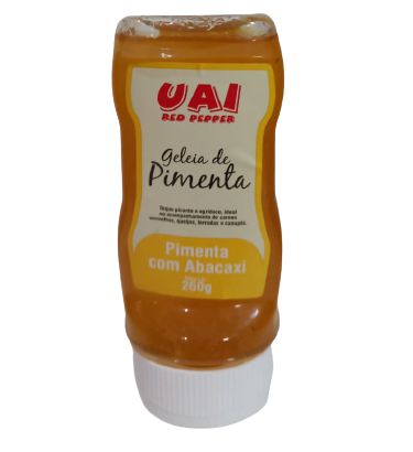 Geleia de Pimenta com Abacaxi - UAI 260g