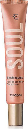 Blush Líquido Soul Pêssego Saudável 15ml - Eudora