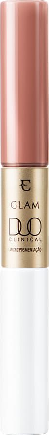Batom Líquido Glam Duo Clinical Micropigmentação Rosado Essencial 3,5g - Eudora