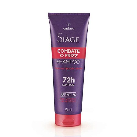 Shampoo Siàge Combate O Frizz 250ml - Eudora