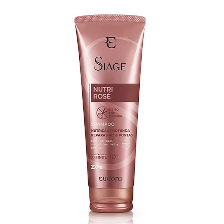 Shampoo Siàge Nutri Rosé 250ml - Eudora