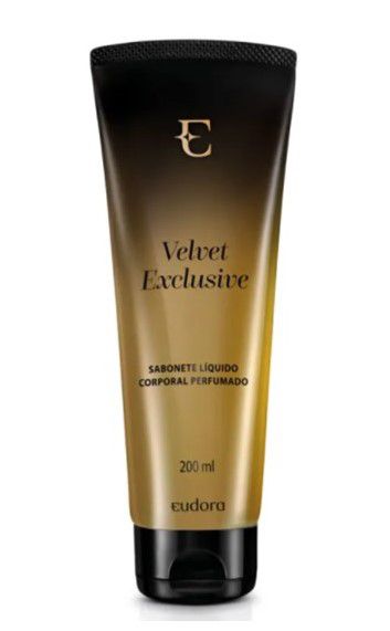 Sabonete Líquido Corporal Perfumado Eudora Velvet Exclusive 200ml -Eudora