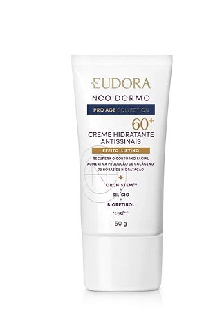 Creme Hidratante Facial Antissinais 60+Neo Dermo Pró Age Collection 50g - Eudora