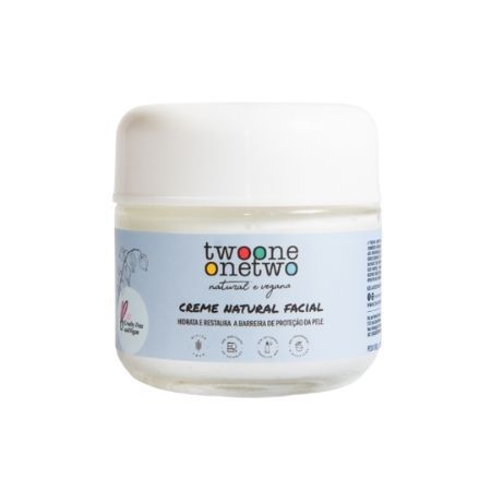 Creme Facial Hidratante Natural Vegano Physallis 60g -Twoone Onetwo