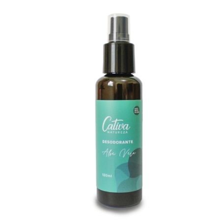 Desodorante Spray Natural de Aloe Vera 120ml – Cativa Natureza