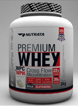 Premium Whey (2kg) - Nutrata - Nutrifit Brasil - Loja de suplementos online