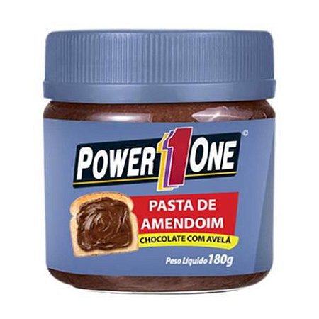 Pasta de Amendoim Chocolate com Avelã (180g) - Power One - Loja de  Suplementos Nutrifit Brasil - Loja de suplementos online