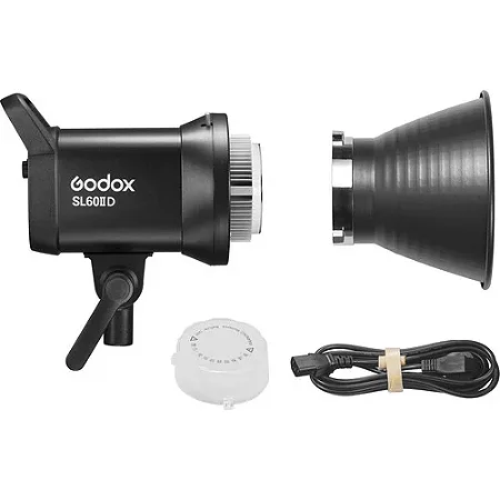 Iluminador Luz Contínua LED Godox SL60IID – 5600K, Bowens, Super Potente 60W