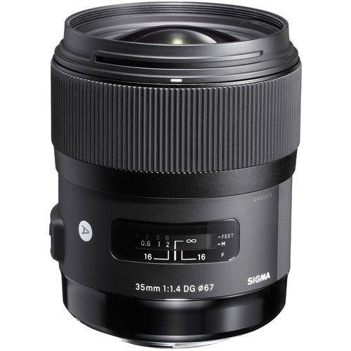 Lente Sigma 35mm f/1.4 DG HSM art para Nikon Dslr