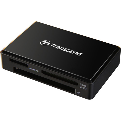 Leitor de cartão Transcend RDF8 USB 3.1  (preto)
