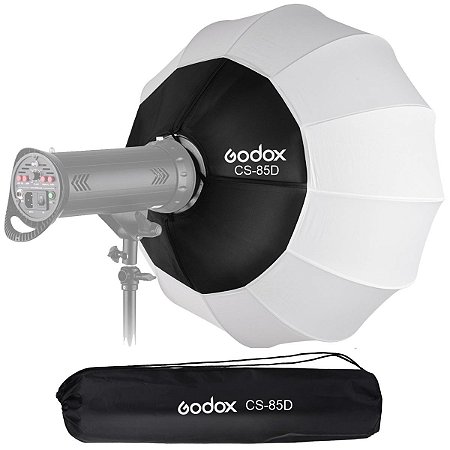 Softbox Lanterna Godox 85cm Cs-85D Bowens Balão Chines Para Iluminadores E Flash