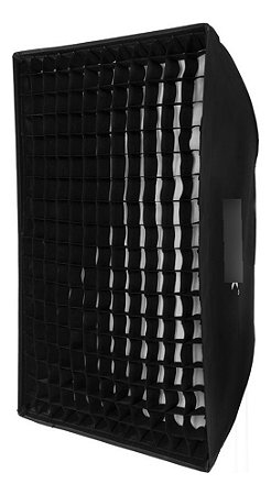 Softbox Godox 60x90 Branco Prateado com GRID (Colmeia) BOWENS