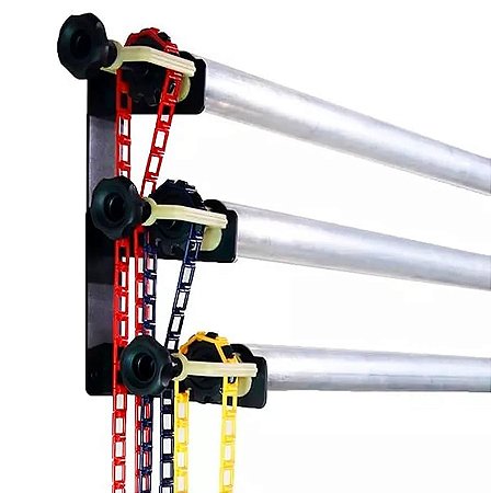 Suporte de Parede para 3 Fundos Fotográficos com Expansor ES-B3 Greika