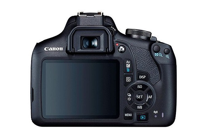 Câmera Canon EOS Rebel T7 PREMIUM KIT Lentes 18-55mm e 55-250mm IS