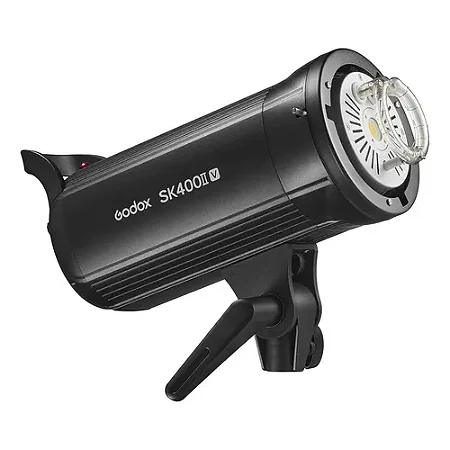 Flash para Estúdio Fotográfico Godox SK400II-V – 400W – 220V (Não Bivolt) – Lâmpada LED