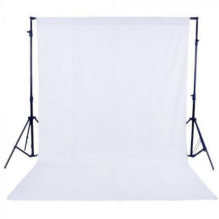 Fundo Infinito em Algodao Muslin 3x5 Metros BRANCO