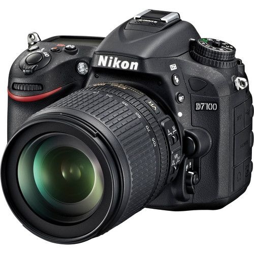 Câmera Digital Nikon D7100 24.1 Mega Pixles c/ AF-S DX 18-105mm VR  f/3.5-5.6