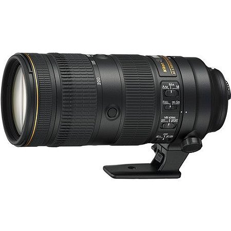 Lente Nikon AF-S NIKKOR 70-200mm f/2.8E FL ED VR – Zoom Telefoto Profissional