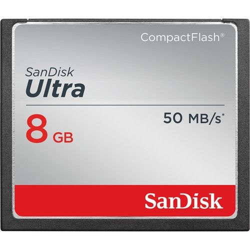 Cartão de Memória  SanDisk Ultra CompactFlash de 8GB