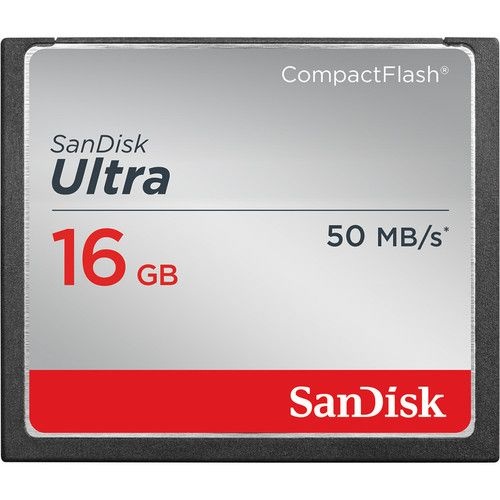 Cartão de Memória  SanDisk Ultra CompactFlash de 16GB