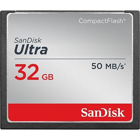 Cartão de Memória  SanDisk Ultra CompactFlash de 32GB