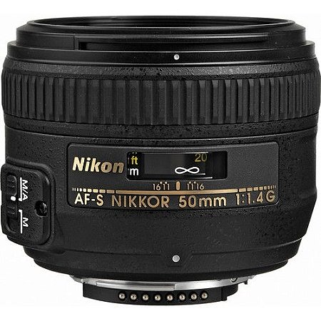 Lente Nikon AF-S NIKKOR 50mm f/1.4G – Prime Normal Profissional