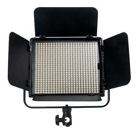 Iluminador LED Greika HS-600MB PRO Bicolor – Painel de 600 LEDs com Baterias, Carregador e Fonte