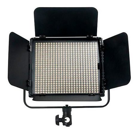 Iluminador Led Greika HS-600MB PRO Bicolor  Baterias  Carregador + Fonte