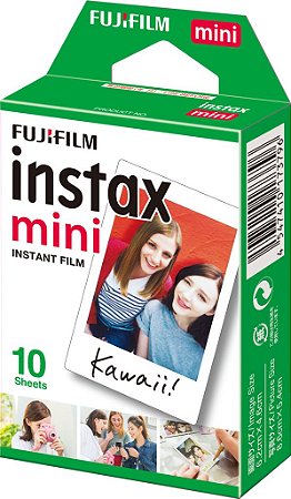 Filme  Fujifilm Instax Mini  com 10 fotos