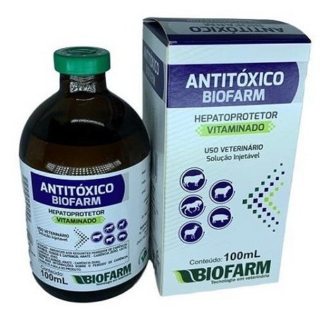 ANTITOXICO BIOFARM INJETÁVEL 100ML