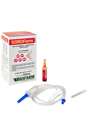 SOROFARM 500ML POLIVITAMÍNICO+ENERGÉTICO+ANTITÓXICO