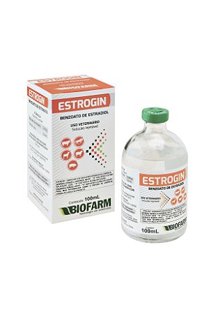 ESTROGIN 100ML BENZOATO DE ESTRADIOL INJETÁVEL BIOFARM