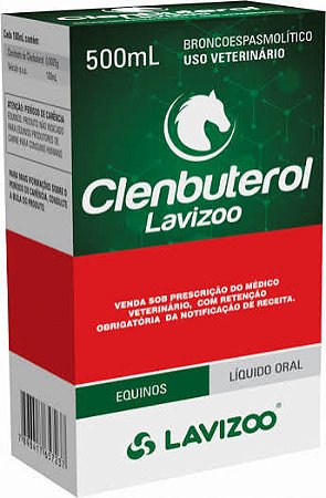 Clembuterol Lavizoo liquido transparente 500ml