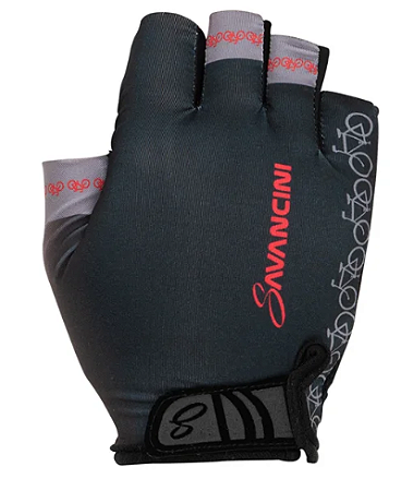Luva Para Ciclismo Cinza Bike Aberta Savancini