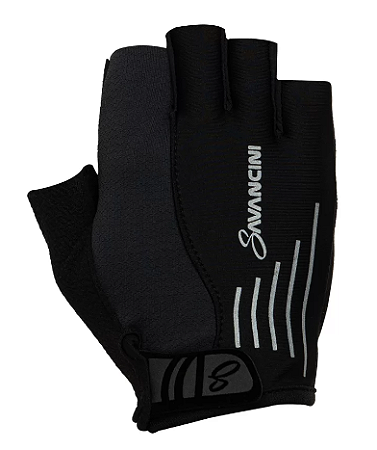 Luva Para Ciclismo Preta Bike Aberta Savancini