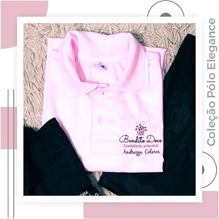 Pólo Elegance rosa