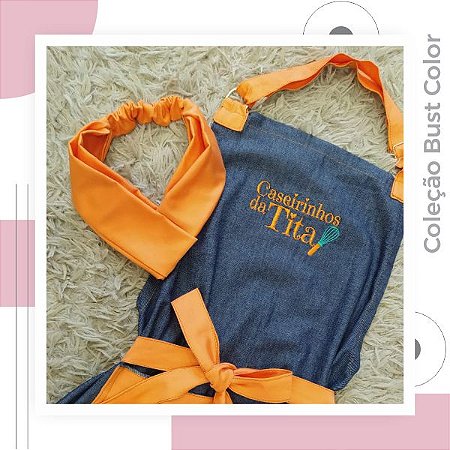 Conjunto Bust Color Jeans