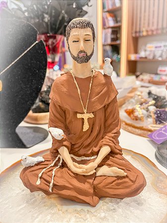 São Francisco de Assis Meditando