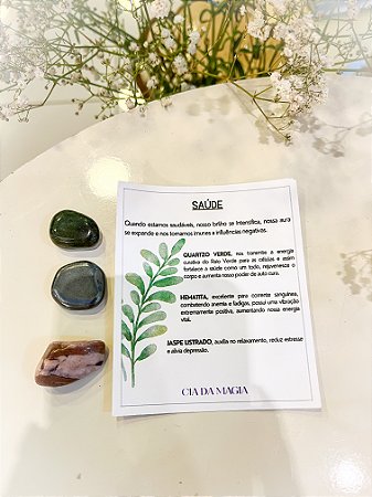 Kit Saúde - Pedras Roladas