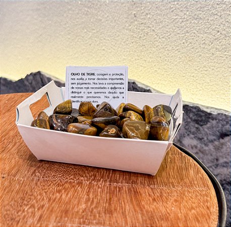 Olho de Tigre - Pedra Rolada