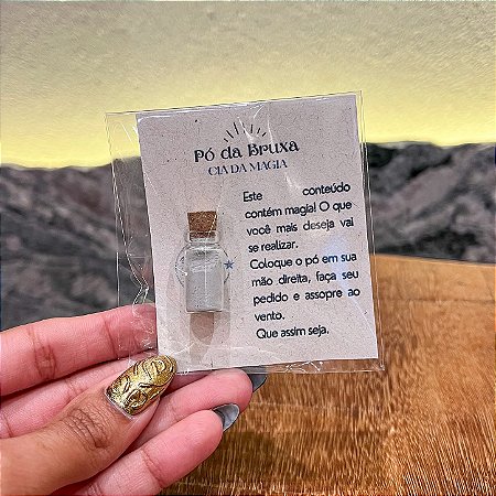 Pó da Bruxa - Potinho mágico