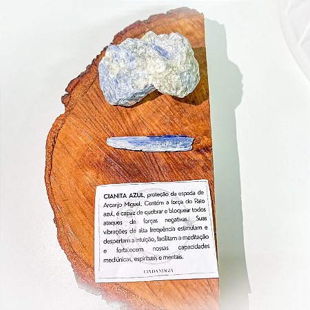 Cianita Azul - Pedra bruta