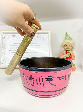 Tigela Tibetana 4 ligas de Metais - 16cm diâmetro
